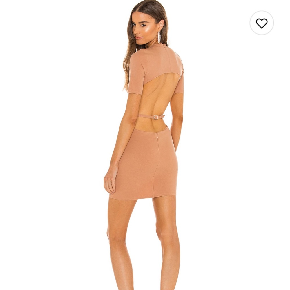 NBD backless mini dress from REVOLVE